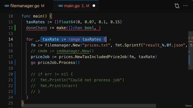 156 Goroutines & Channels in a Project смотреть онлайн