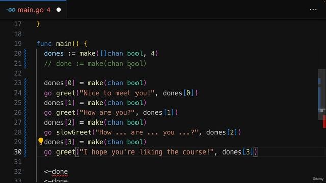 155 Working with Multiple Channels & Goroutines смотреть онлайн