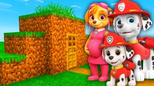 Я ВСТРЕТИЛ СЕМЬЮ МАРШАЛА и ПОСТРОИЛ ИМ ДОМ В МАЙНКРАФТЕ