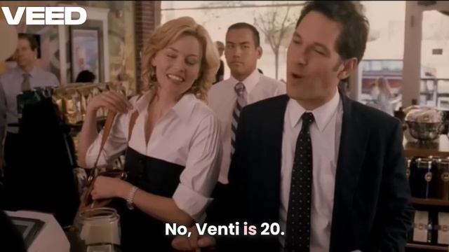 Role Models move scene - Venti Coffee at Starbucks смотреть онлайн