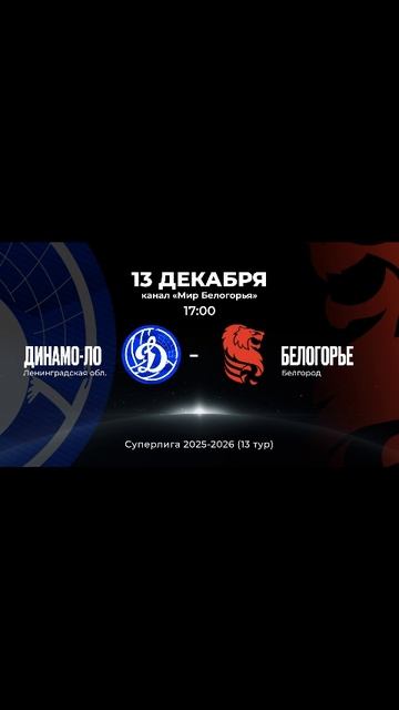 «Белогорье» против «Динамо ЛО» смотреть онлайн