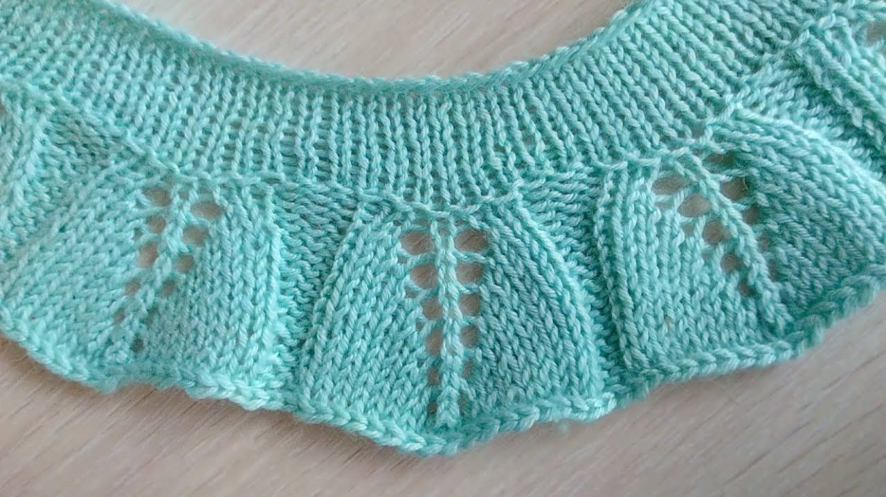 АЖУРНАЯ КАЙМА СПИЦАМИ