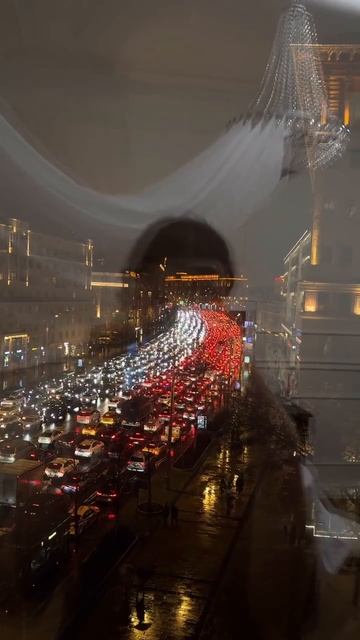 Так выглядит 10-ти бальная пробка в Москве