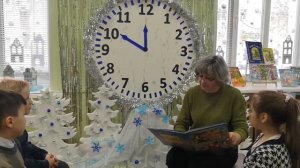 Громкие чтения сказки М. Пляцковского «Какая бывает зима»