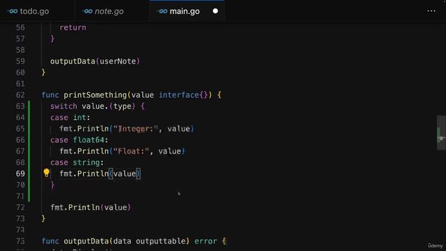 105 Working with Type Switches смотреть онлайн
