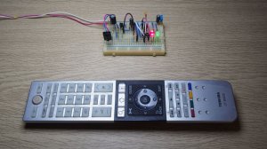 NE 555. Управление с пульта.