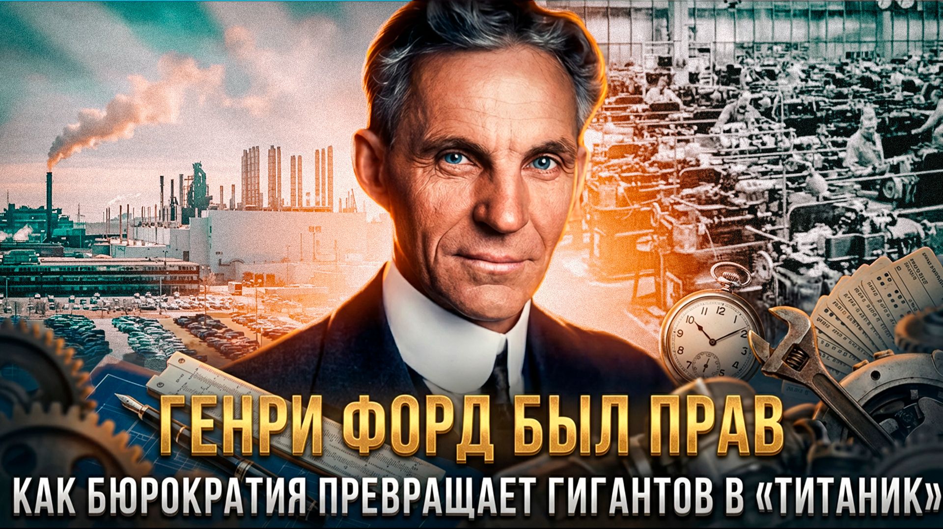 ГЕНРИ ФОРД БЫЛ ПРАВ: Как бюрократия превращает гигантов в «Титаник» | Фёдор Лисицын смотреть онлайн