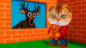 СТРОЮ ДОМ ДЛЯ КОТА НО ЭТО ГИГАНТСКИЕ ТУНЕЛИ