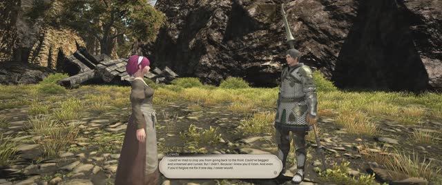 The widow and her love