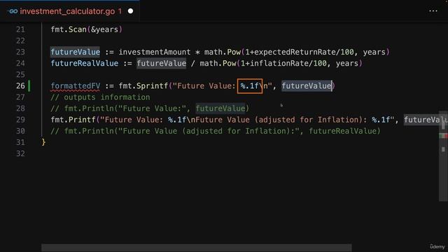 031 Creating Formatted Strings смотреть онлайн
