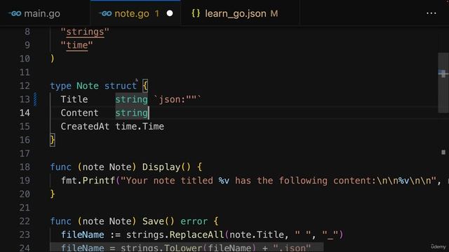 097 Understanding Struct Tags смотреть онлайн