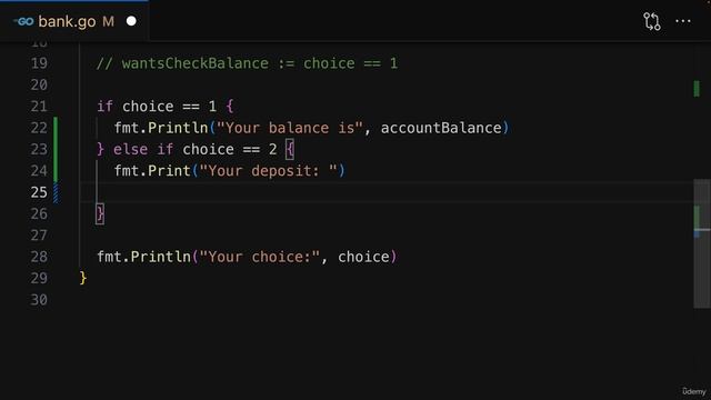 039 Working with else if смотреть онлайн