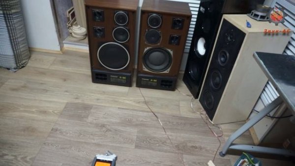 Тест акустика S-90, переделка До и После, Слушаем на что способна.