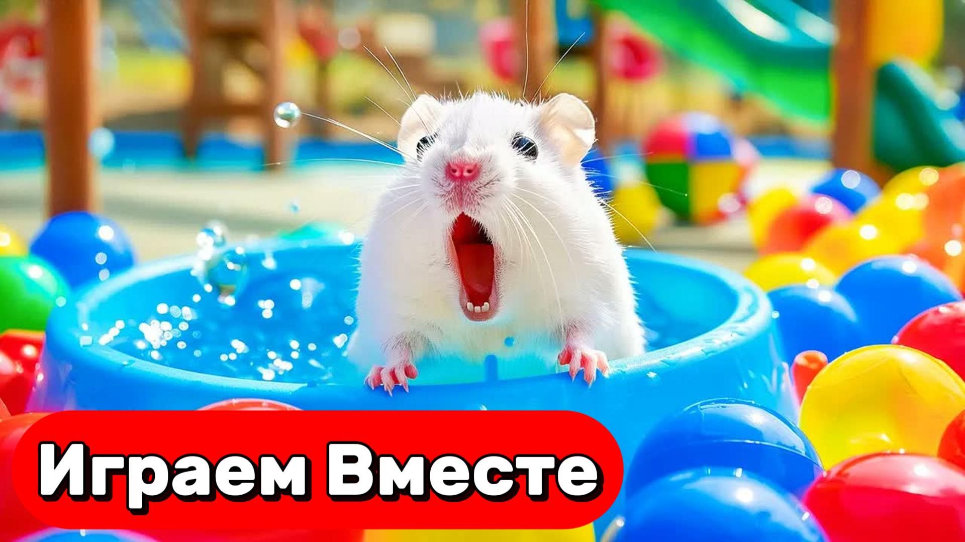 Умный Хомяк выбирается из НОВОГО БОЛЬШОГО лабиринта с ловушками 🐹 Видео для детей смотреть онлайн