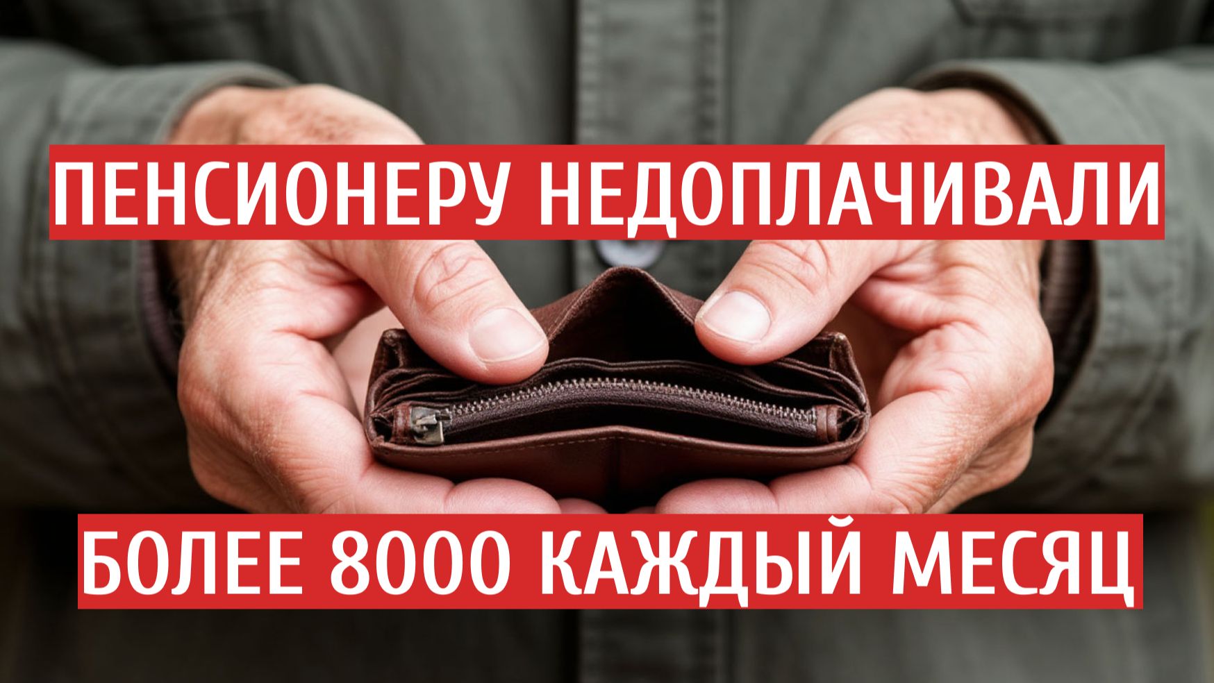 ПЕНСИОНЕР КАЖДЫЙ МЕСЯЦ НЕДОПОЛУЧАЛ БОЛЕЕ 8000 РУБЛЕЙ! смотреть онлайн