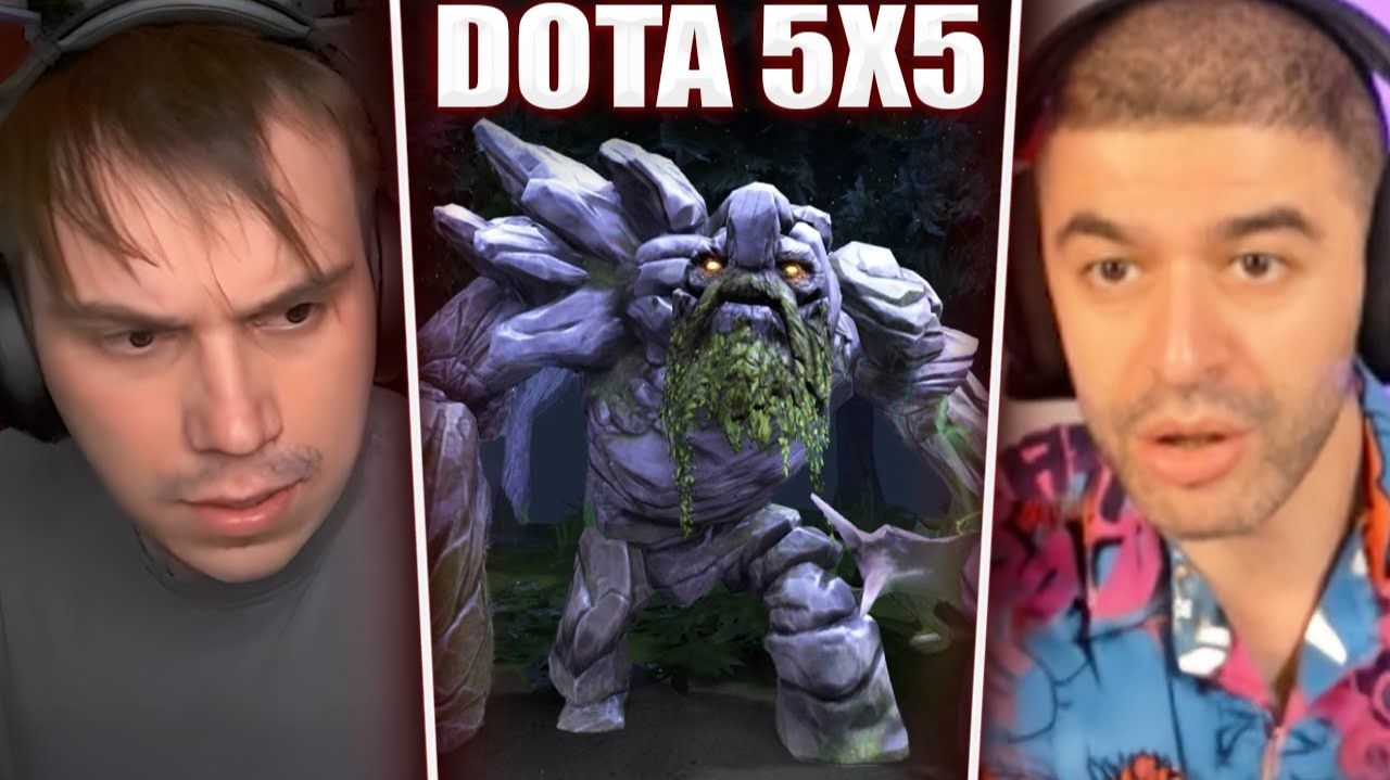 ГЛЕБ ИГРАЕТ в ДОТУ 5x5 (Нарек, Лиза, Танкзор, Вероника и др.) | Sasavot смотреть онлайн
