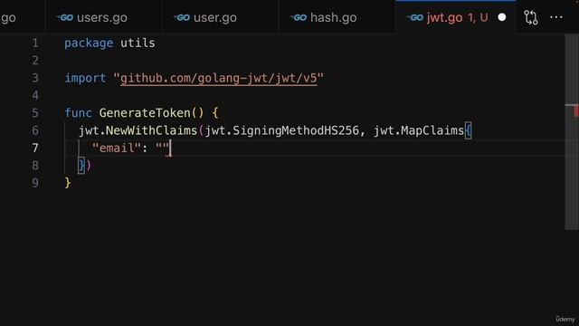 185 Generating JWT смотреть онлайн