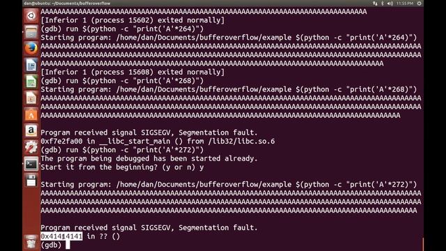 How to exploit a buffer overflow vulnerability - Practical смотреть онлайн