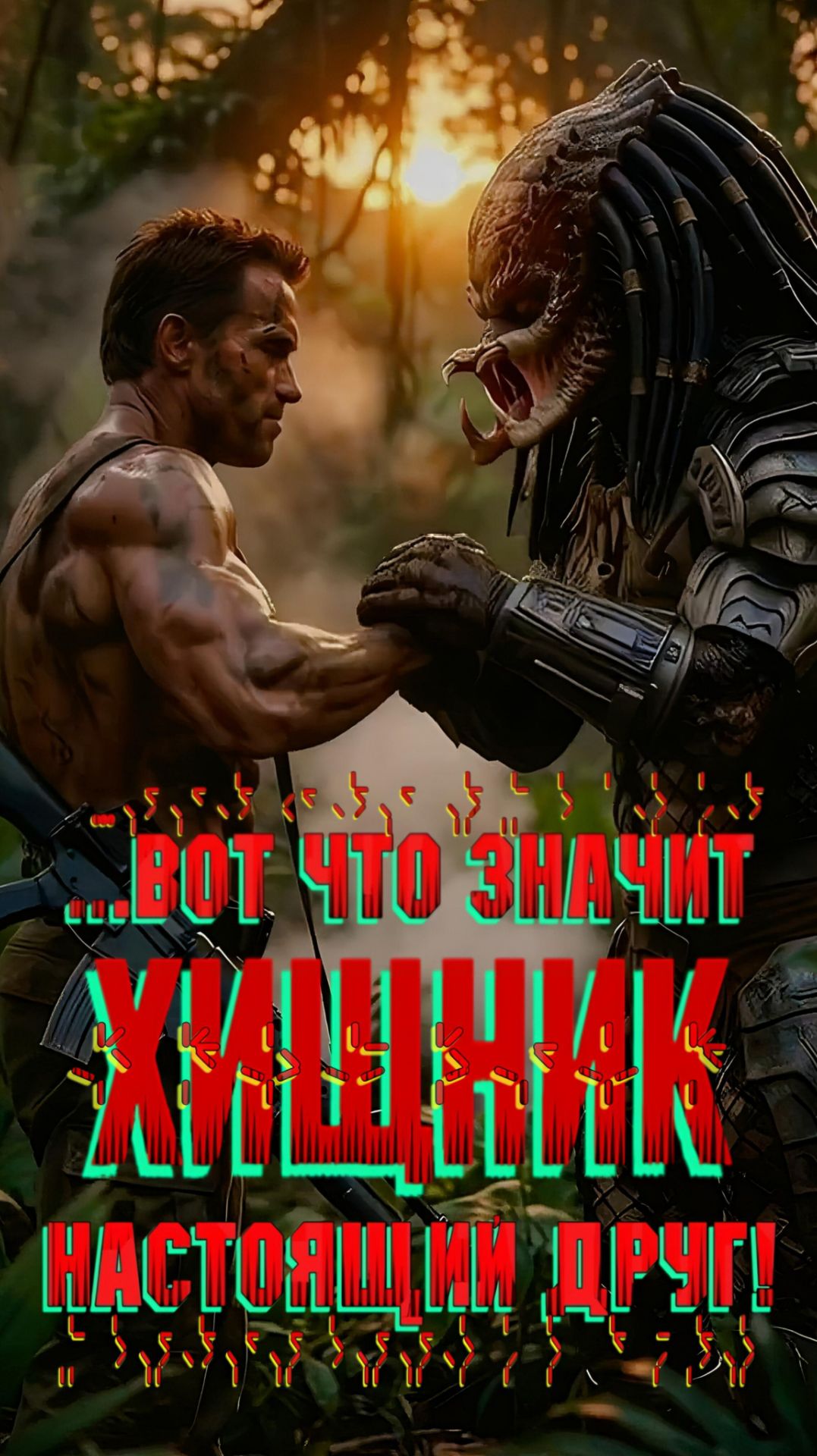 «Хищник, или "...вот что значит настоящий хищный друг!"» смотреть онлайн