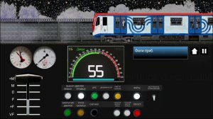 Филёвская линия на 81‑765/766/767. ''МОСКВА'' в игре симулятор Московского метро 2D