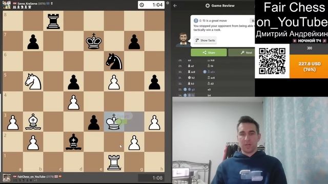 ДМИТРИЙ_АНДРЕЙКИН_играет_ТИТУЛЬНЫЙ_ЧЕТВЕРГ_с_контролем_3+0_🚨🚩_TITLED смотреть онлайн