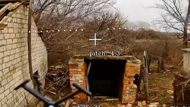 Поражен пункт временной дислокации противника поражён под Купянском разведчиками 1-й Танковой армии. смотреть онлайн