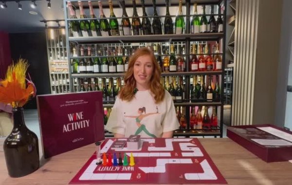 Wine Activity. Видеоинструкция к настольной игре