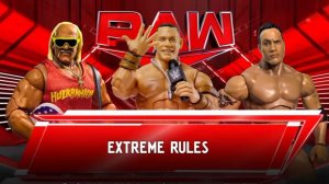 WWE 2K24 Toys Hulk Hogan vs John Cena vs The Rock
