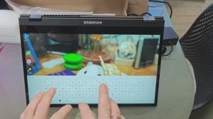 Сенсорный Ноутбук - трансформер AQUARIUS CMP NS483 WIN11Pro исполнение 2
