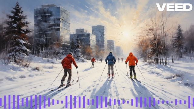 Николай Глазков — Люди бегут на лыжах смотреть онлайн