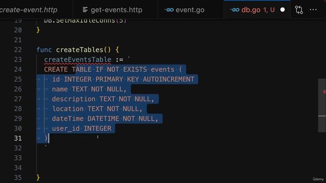 169 Creating A SQL Database Table смотреть онлайн