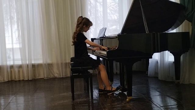 Анастасия Сергеева. И.С.Бах - Прелюдия и фуга ми мажор, ХТК I том. смотреть онлайн