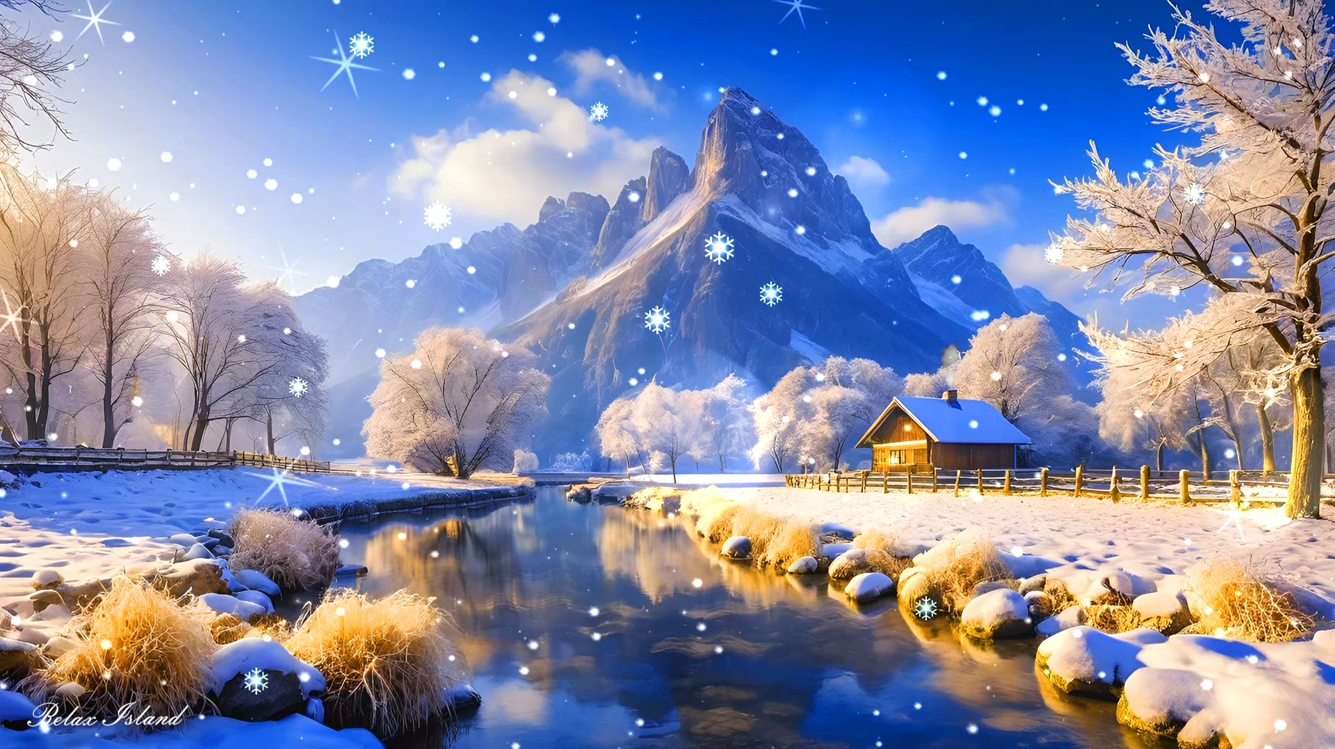 ❄️ ЗИМНЯЯ УСПОКАИВАЮЩАЯ МУЗЫКА ДЛЯ СНА 🎵 РАССЛАБЛЯЮЩАЯ МУЗЫКА ДЛЯ ДУШИ И ЧАРУЮЩИЕ ЗВУКИ ЛЕСА смотреть онлайн