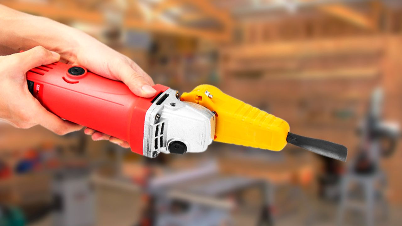 Адаптеры и насадки для болгарки и шуруповерта, которые сделают из них совершенно другие инструменты смотреть онлайн