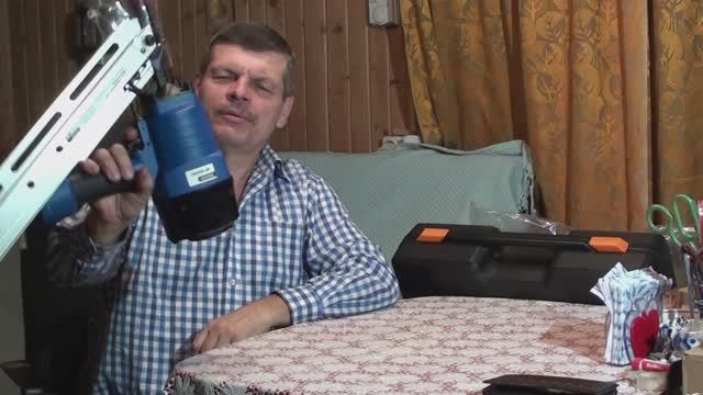 Обзор реечного Нейлера FROSP AF-9034C смотреть онлайн