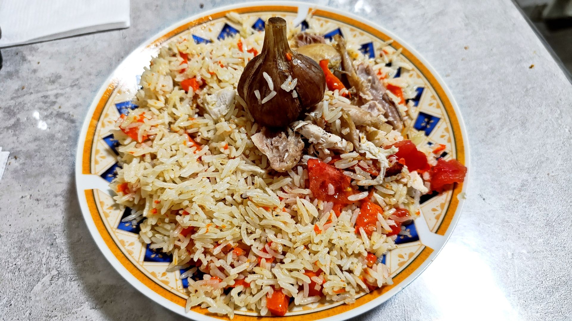 УЗБЕКСКИЙ ПЛОВ ИЗ КУРИЦЫ