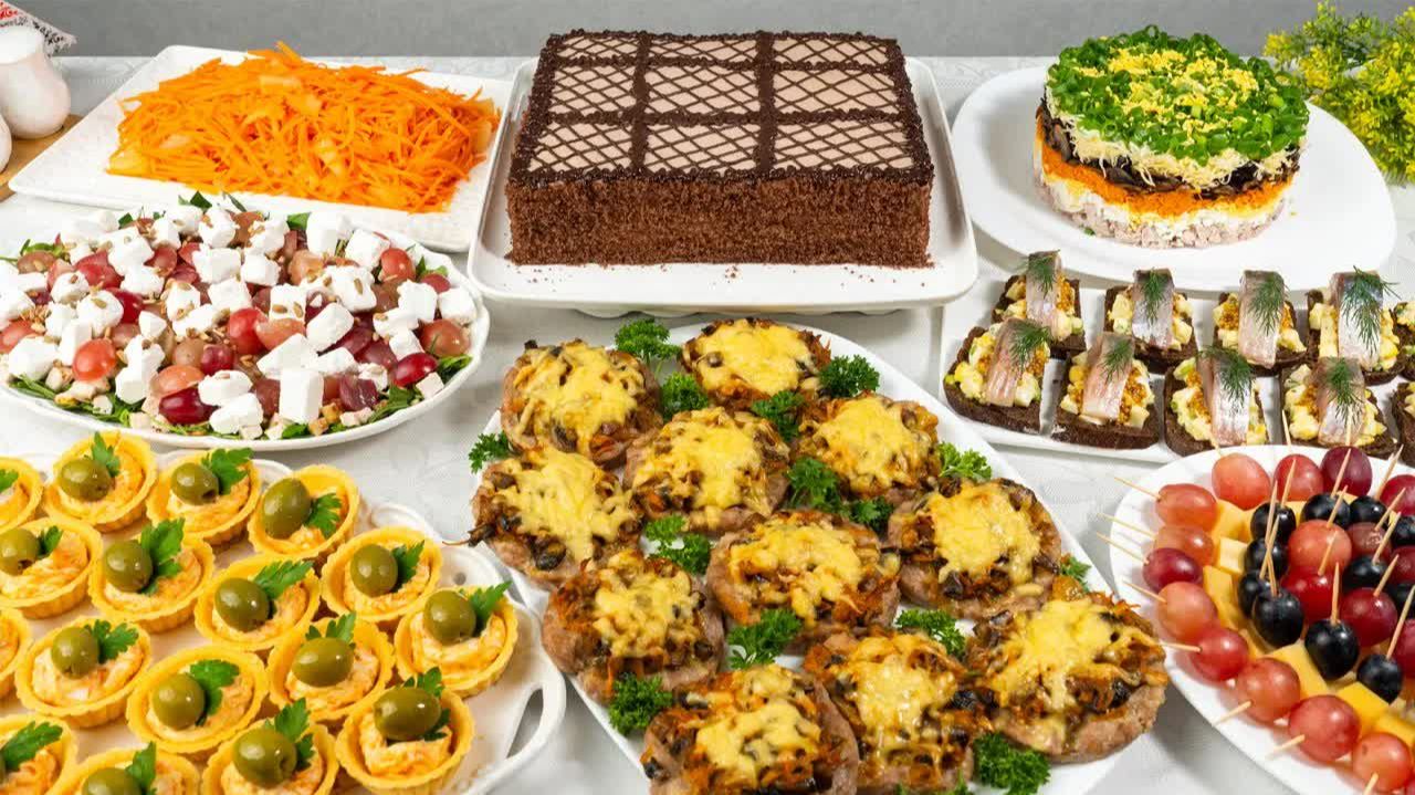 НОВОГОДНЕЕ МЕНЮ 2026 🎄Новогодний стол 2026: салаты, закуски, горячее. Меню на Новый год 2026 смотреть онлайн