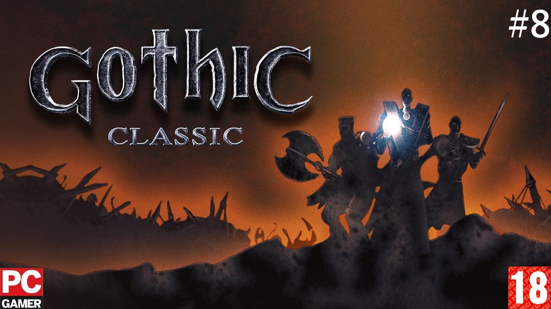 Gothic 1 Classic(2001) (PC) - Прохождение #8. (без комментариев) на Русском.