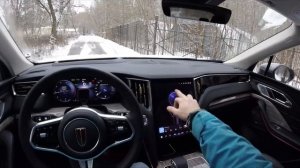 Взял Hongqi HS7 - премиуму непогода не страшна!