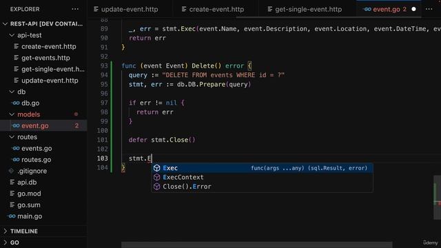 177 Deleting Events смотреть онлайн