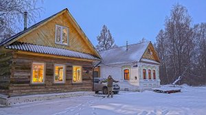 Наступило трудное время для жизни в деревне! Несмотря на зиму, трудимся. Новый станок в мастерской!