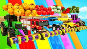 Мультики про машинки - Колеса в форме футбольного мяча - Песенки для детей - Мультфильмы для малышей