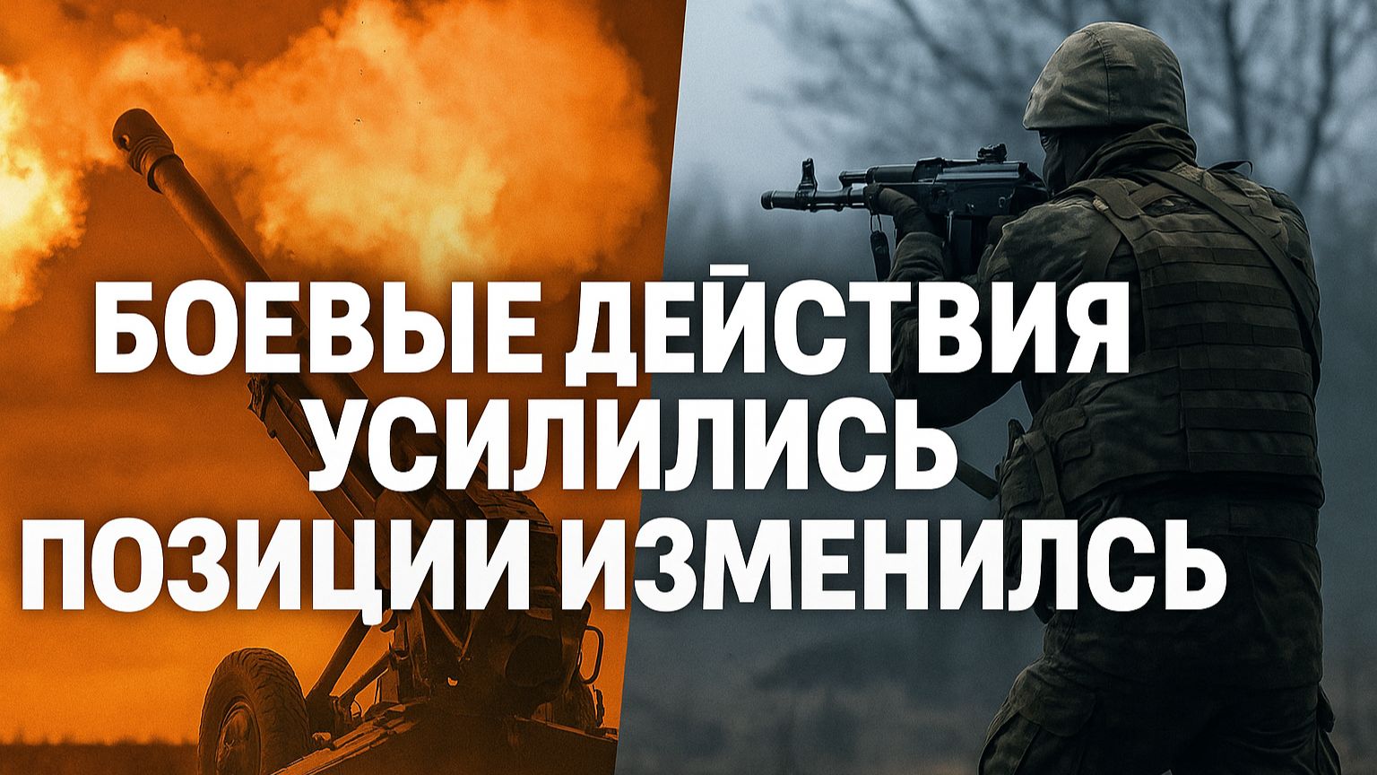 Боевые действия усиливаются / позиции сменились