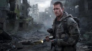 Отчуждение потерянный среди руин