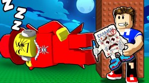 НЕ БУДИ СЭММИ ПОКА ОН СПИТ В РОБЛОКС