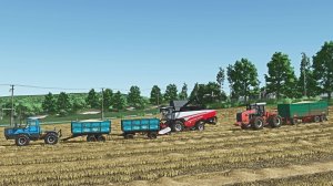 RSM 161, RSM 2375, Т-150К Уборка овса, FS25 Сосновка