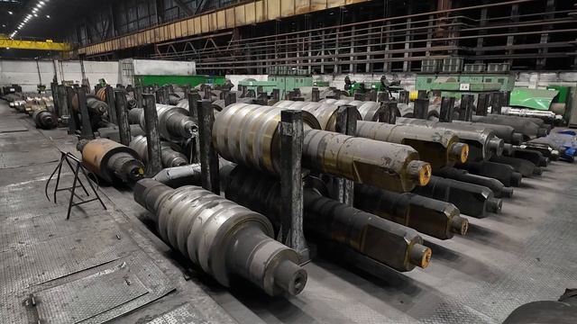 В сортопрокатном цехе №1 ОЭМК закупили новые стальные валки для клетей