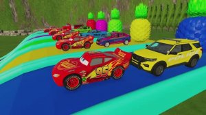 МУЛЬТИКИ ПРО МАШИНКИ: свет и звук полиции. Занимательное видео для ДЕТЕЙ.