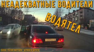 Неадекватные водители и хамы на дороге #805! Подборка на видеорегистратор!