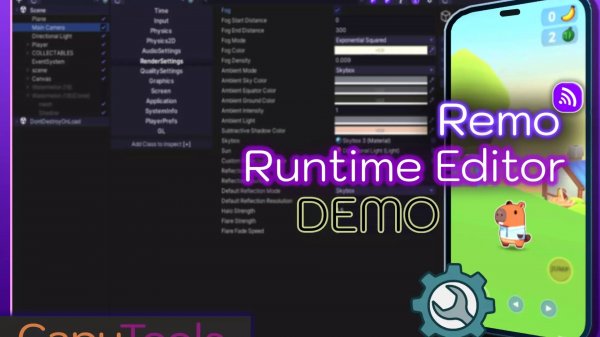 Asset Unity - Remo - Remote Runtime Editor [DEMO]